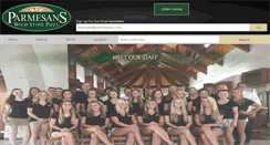 Desktop Screenshot of parmesans.com